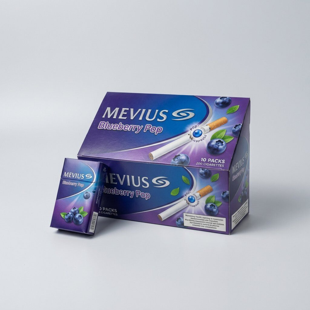 Mevius Blueberry Pop Carton – buy online in Australia